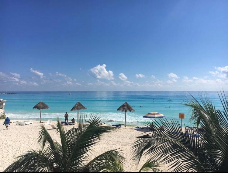 Studio Oceanfront Prime Location 칸쿤 외부 사진