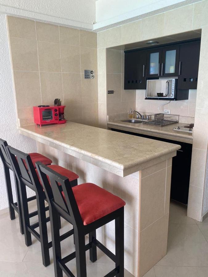 Studio Oceanfront Prime Location 칸쿤 외부 사진